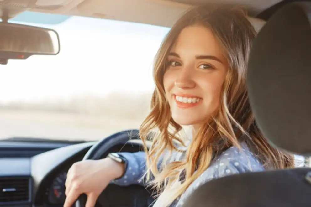 Person At Steering Wheel